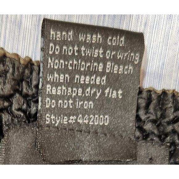 Tally Ho Jacket Women Plus 2X Button Up Dark Olive Textured Embossed Lightweight - Picture 10 of 10